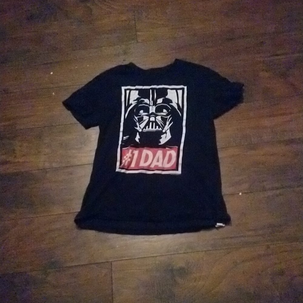 #1 dad Darth Vader shirt